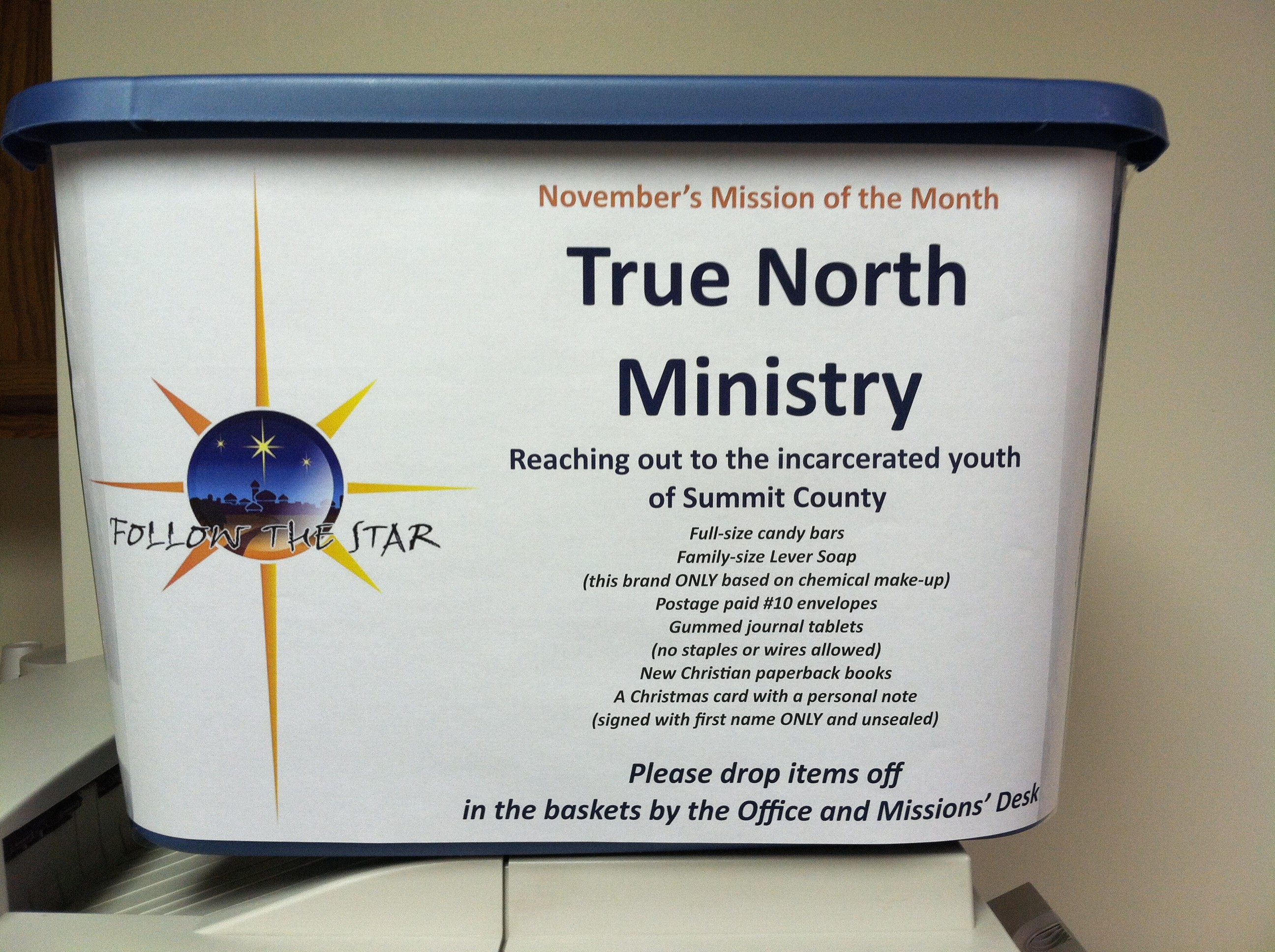 Support from Northampton Methodist Church
